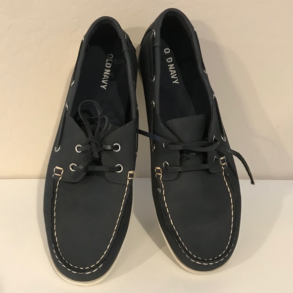 OLD NAVY BLUE BOAT SHOES - Picture 4 of 6